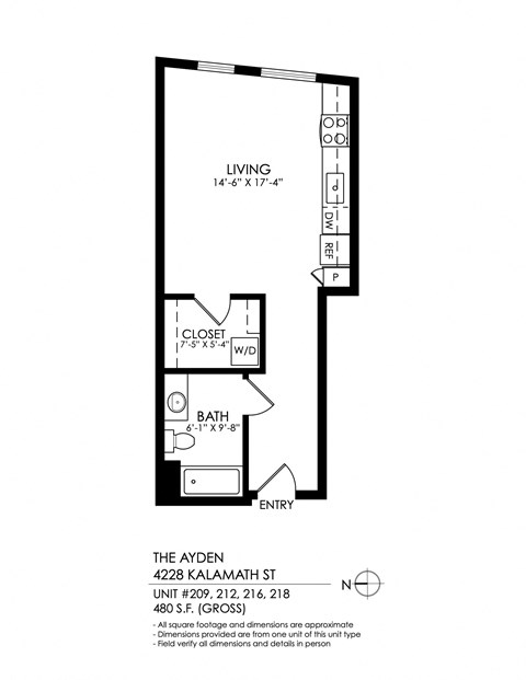 a floor plan for a 2100 sq ft unit at the avenue